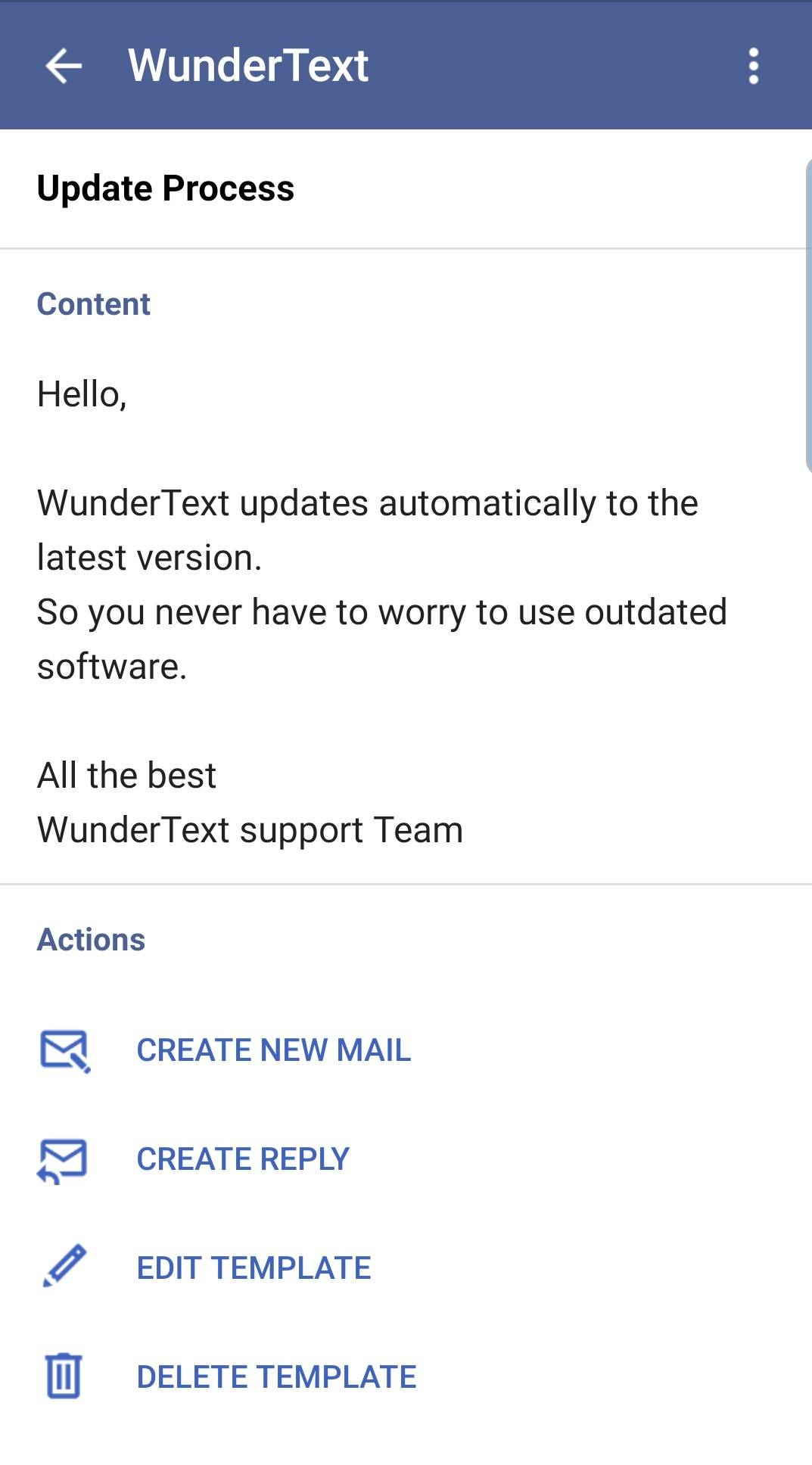 Screenshot of iPhone App